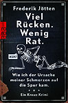 Frederik Joetten "Viel R&uuml;cken. Wenig Rat."